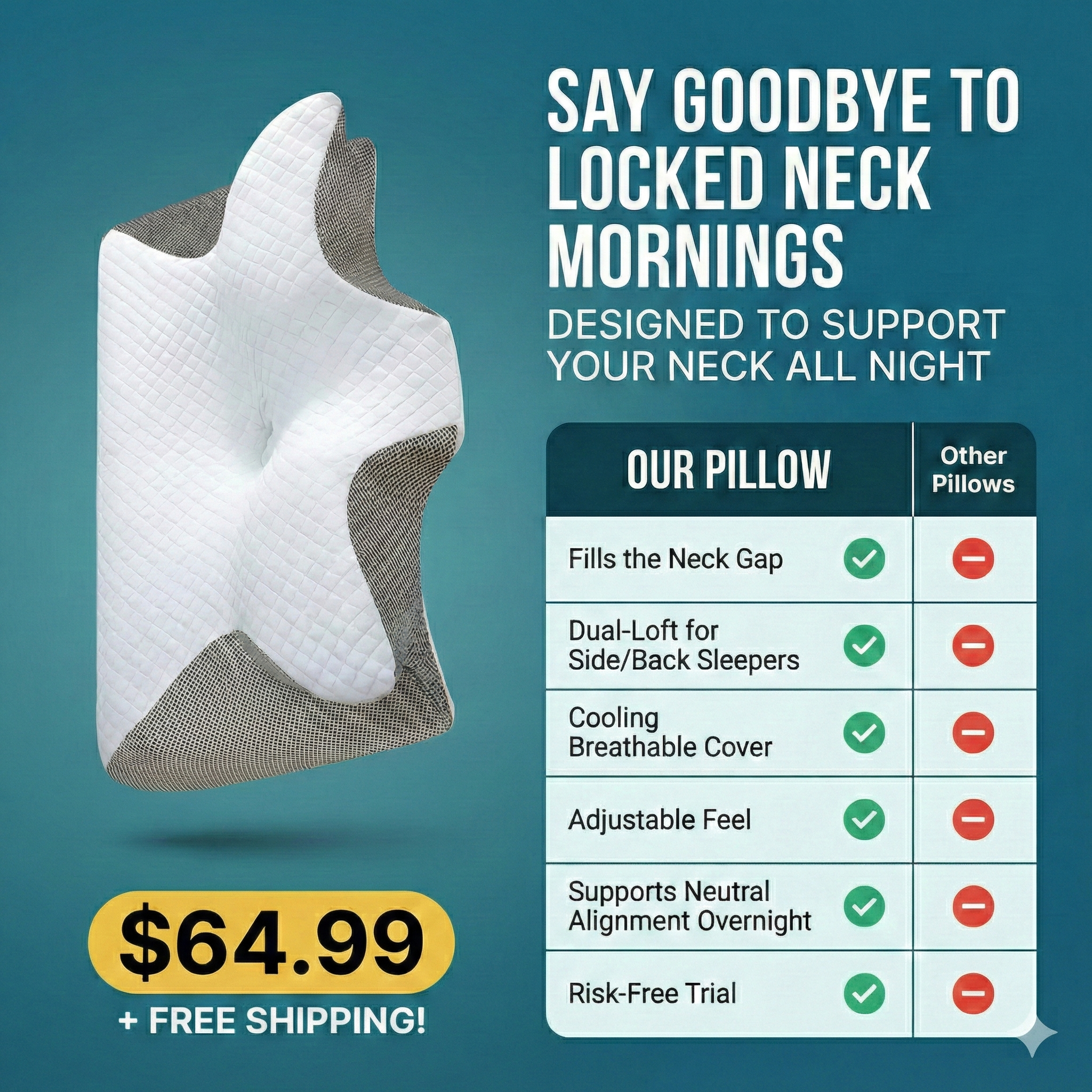 Neck Support Pillow